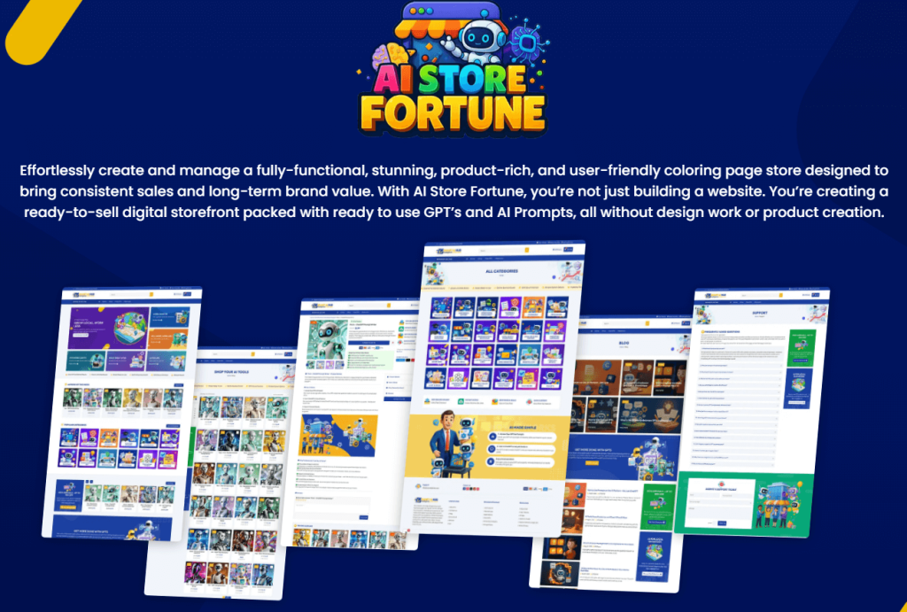 AI store fortune image